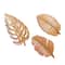 Brown Mango Wood Coastal Leaf Wall Décor Set